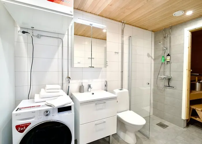 Brandnew Modern With Sauna Апартаменты